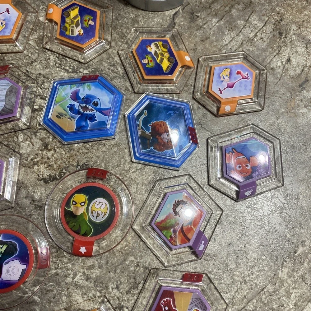 Power Disc Container Disney Infinity‎ 2.0 Discs Lot